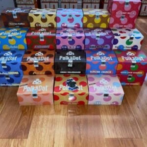 EACH BOX CONTAIN 13 MIX PIECES OF THE  VARIOUS POLKA DOT FLAVORS. BUY 13 BARS FOR THE PRICE OF 10  . BUY A BOX NOW WITH DICOUNT