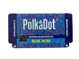 PolkaDot Blue Acai Chocolate Bar For Sale