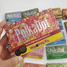 Polkadot Whoppers  Belgian Chocolate Bar